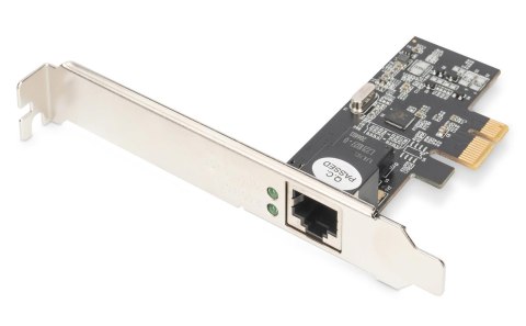 Karta sieciowa DIGITUS przewodowa PCI Express 1x RJ45 2.5 Gigabit Ethernet 10/100/1000/2500Mbps Digitus Karta sieciowa DIGITUS przewodowa PCI Express 1x RJ45 2.5 Gigabit Ethernet 10/100/1000/2500Mbps Digitus