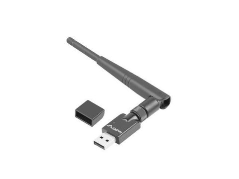 Karta sieciowa bezprzewodowa Lanberg USB Nano N150 1 zewn. antena LANBERG Karta sieciowa bezprzewodowa Lanberg USB Nano N150 1 zewn. antena LANBERG
