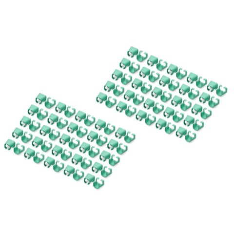Klips na wtyk RJ45 DIGITUS zielony, opakowanie 100 szt. Digitus Klips na wtyk RJ45 DIGITUS zielony, opakowanie 100 szt. Digitus