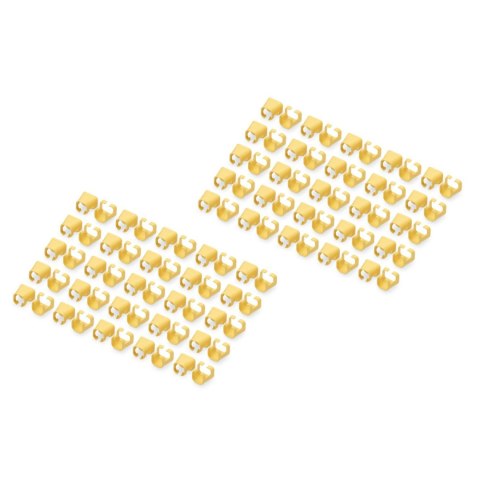 Klips na wtyk RJ45 DIGITUS żółty, opakowanie 100 szt. Digitus Klips na wtyk RJ45 DIGITUS żółty, opakowanie 100 szt. Digitus