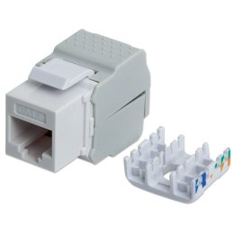 Moduł Keystone Intellinet Cat.6, UTP Twist-On samozaciskowy, biały Intellinet