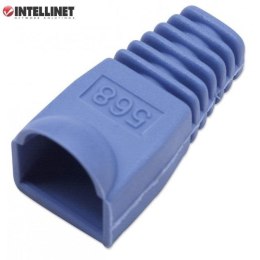 Osłonka Intellinet na RJ45, 10szt., niebieska Intellinet