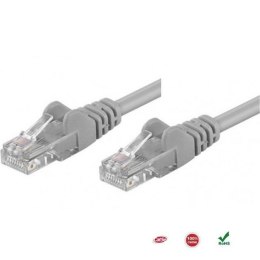 PatchCord 100% miedź Intellinet Cat.5e UTP, 3m, szary Intellinet