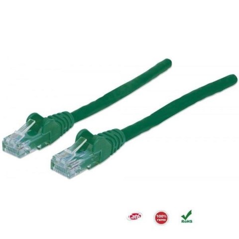 PatchCord 100% miedź Intellinet Cat.6 UTP, 2m, zielony Intellinet PatchCord 100% miedź Intellinet Cat.6 UTP, 2m, zielony Intellinet