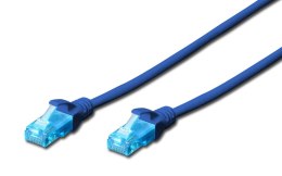 Patchcord DIGITUS UTP kat. 5e 15m PVC niebieski Digitus