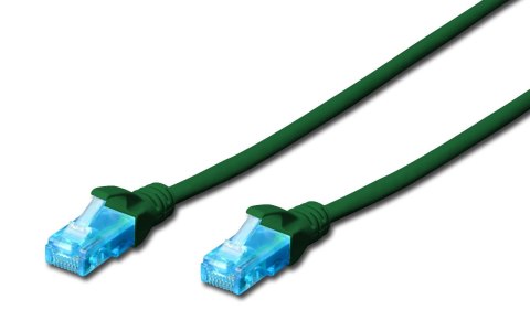 Patchcord DIGITUS UTP kat. 5e 15m PVC zielony Digitus Patchcord DIGITUS UTP kat. 5e 15m PVC zielony Digitus