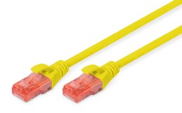 Patchcord DIGITUS UTP kat. 6 10m PVC żółty Digitus