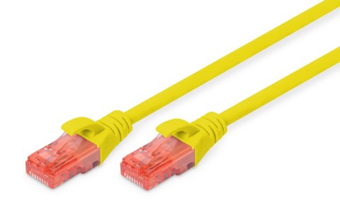 Patchcord DIGITUS UTP kat. 6 2m PVC żółty Digitus Patchcord DIGITUS UTP kat. 6 2m PVC żółty Digitus