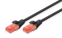 Patchcord DIGITUS UTP kat. 6 3m PVC czarny Digitus