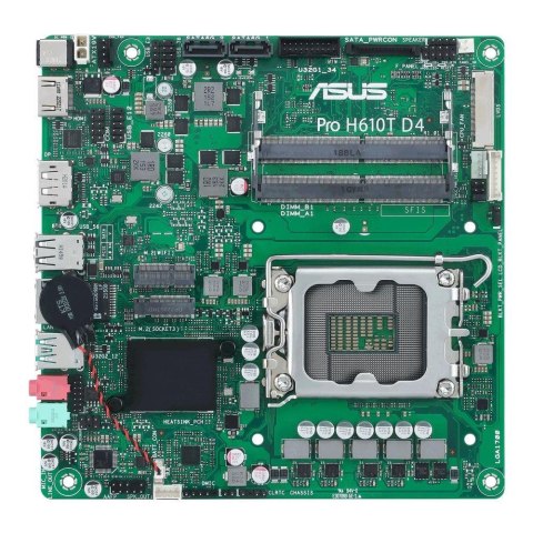 Płyta Asus Pro H610T D4-CSM /H610/DDR4/SATA3/M.2/USB3.1/s.1700/mITX Asus Płyta Asus Pro H610T D4-CSM /H610/DDR4/SATA3/M.2/USB3.1/s.1700/mITX Asus
