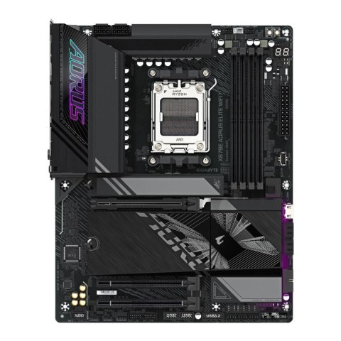 Płyta Gigabyte X870E AORUS ELITE WIFI7 /AMD X870/DDR5/SATA3/M.2/USB4/PCIe5.0/WiFi/BT/AM5/ATX Gigabyte Płyta Gigabyte X870E AORUS ELITE WIFI7 /AMD X870/DDR5/SATA3/M.2/USB4/PCIe5.0/WiFi/BT/AM5/ATX Gigabyte