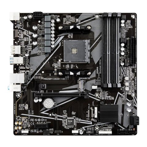 Płyta Gigabyte A520M DS3H V2 (rev. 1.0) /AMD A520/DDR4/SATA3/M.2/USB3.0/PCIe3.0/AM4/mATX Gigabyte Płyta Gigabyte A520M DS3H V2 (rev. 1.0) /AMD A520/DDR4/SATA3/M.2/USB3.0/PCIe3.0/AM4/mATX Gigabyte