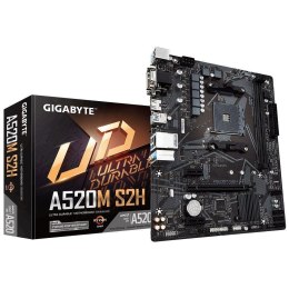 Płyta Gigabyte A520M S2H (rev. 1.0)/AMD A520M/DDR4/SATA3/M.2/USB3.0/PCIe3.0/AM4/mATX Gigabyte