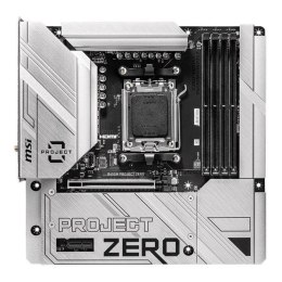 Płyta MSI B650M PROJECT ZERO /AMD B650/DDR5/SATA3/M.2/USB3.2/WiFi/BT/PCIe4.0/AM5/mATX MSI
