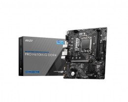 Płyta MSI PRO H610M-G DDR4/H610/DDR4/SATA3/M.2/USB3.0/PCIe4.0/s.1700/mATX MSI