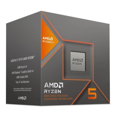 Procesor AMD Ryzen 5 8600G S-AM5 4.30/5.00GHz BOX AMD Procesor AMD Ryzen 5 8600G S-AM5 4.30/5.00GHz BOX AMD