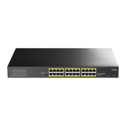 Switch niezarządzalny Cudy GS1028PS2 24x10/100/1000Mbps PoE+ 300W, 2xSFP CUDY