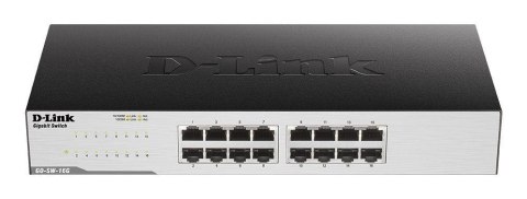 Switch niezarządzalny D-Link GO-SW-16G 16x1000Mbps Gigabit Desktop Ethernet D-Link Switch niezarządzalny D-Link GO-SW-16G 16x1000Mbps Gigabit Desktop Ethernet D-Link