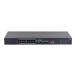 Switch niezarządzalny Dahua S3218-16ET-135 16x10/100M 2x10/100/1000M PoE 2xSFP Combo DAHUA