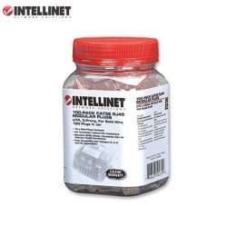 Wtyk Intellinet RJ45 8P/8C UTP Cat.5e/drut 100szt. Intellinet