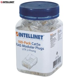 Wtyk Intellinet RJ45 8P/8C UTP Cat.5e/linka 100szt. Intellinet