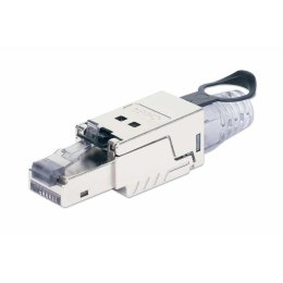 Wtyk modularny Intellinet RJ45 STP Cat.6a 10G ekaranowany, beznarzędziowy Intellinet