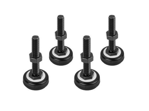 Zestaw 4 nóżek poziomujących M10 Lanberg do szaf Rack LANBERG Zestaw 4 nóżek poziomujących M10 Lanberg do szaf Rack LANBERG