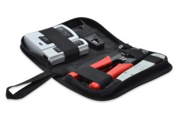 Zestaw narzędzi sieciowych DIGITUS DN-94022 z testerem okablowania Digitus