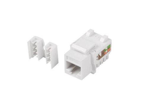 Moduł Keystone Lanberg gniazdo RJ45 -> LSA UTP kat.6 90° do puszki montażowej LANBERG