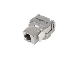 Moduł Keystone Lanberg gniazdo RJ45 -> LSA beznarzędziowy FTP kat.5e 180° do puszki montażowej LANBERG