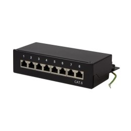 Patch panel stacjonarny LogiLink NP0017B 8x RJ45 kat.6 ekranowany LogiLink