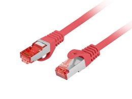 Patchcord Lanberg S/FTP kat.6 3m LSZH CU fluke passed czerwony LANBERG