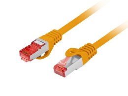 Patchcord Lanberg S/FTP kat.6 3m LSZH CU fluke passed pomarańczowy LANBERG