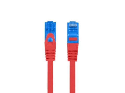 Patchcord Lanberg S/FTP kat.6A 3m LSZH CCA fluke passed czerwony LANBERG Patchcord Lanberg S/FTP kat.6A 3m LSZH CCA fluke passed czerwony LANBERG