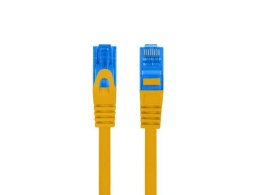 Patchcord Lanberg S/FTP kat.6A 3m LSZH CCA fluke passed pomarańczowy LANBERG