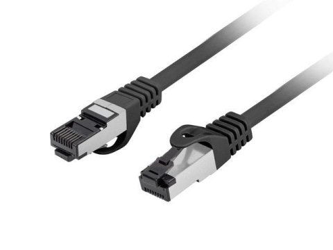 Patchcord Lanberg S/FTP kat.8.1 0,5m LSZH CU fluke passed czarny LANBERG Patchcord Lanberg S/FTP kat.8.1 0,5m LSZH CU fluke passed czarny LANBERG