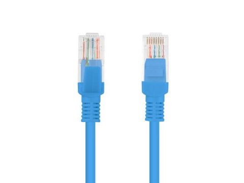 Patchcord Lanberg UTP kat.5e 3m niebieski LANBERG Patchcord Lanberg UTP kat.5e 3m niebieski LANBERG