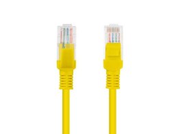 Patchcord Lanberg UTP kat.5e 3m żółty LANBERG