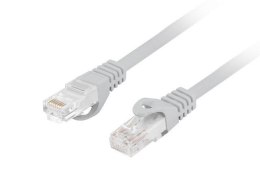 Patchcord Lanberg UTP kat.6 0,25m LSZH CU fluke passed szary LANBERG