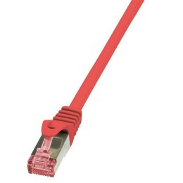 Patchcord LogiLink CQ2024S CAT.6 S/FTP 0,50m, czerwony LogiLink