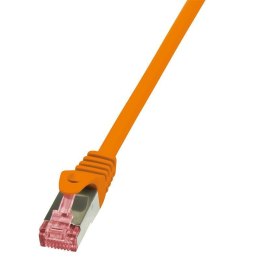 Patchcord LogiLink CQ2028S CAT.6 S/FTP 0,50m, pomarańczowy LogiLink