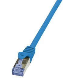 Patchcord LogiLink CQ3036S Cat.6A S/FTP 1m niebieski LogiLink