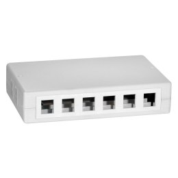 Puszka natynkowa Keystone LogiLink NK4033 12 portów UTP, biała LogiLink