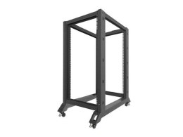 Stojak Open Rack Lanberg 22U 600x1000 czarny LANBERG