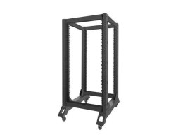 Stojak Open Rack Lanberg OR01-6822-B 22U 600x800 czarny LANBERG