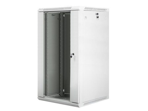 Szafa instalacyjna Rack wisząca 19" 22U 600x600 szara Lanberg (flat pack) LANBERG Szafa instalacyjna Rack wisząca 19" 22U 600x600 szara Lanberg (flat pack) LANBERG