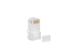 Wtyk sieciowy Lanberg PLU-6000 RJ-45 8P8C kat. 6 UTP 100 sztuk z prowadnicą LANBERG
