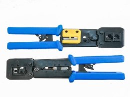 Zaciskarka wtyków przelotowych Lanberg NT-0204 RJ45, RJ12, RJ11 LANBERG