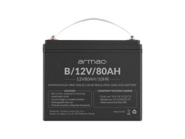 Akumulator Armac VRLA AGM 12V/80AH Uniwersalny ARMAC