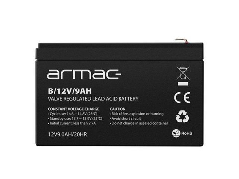 Akumulator Armac VRLA AGM 12V/9AH Uniwersalny ARMAC Akumulator Armac VRLA AGM 12V/9AH Uniwersalny ARMAC